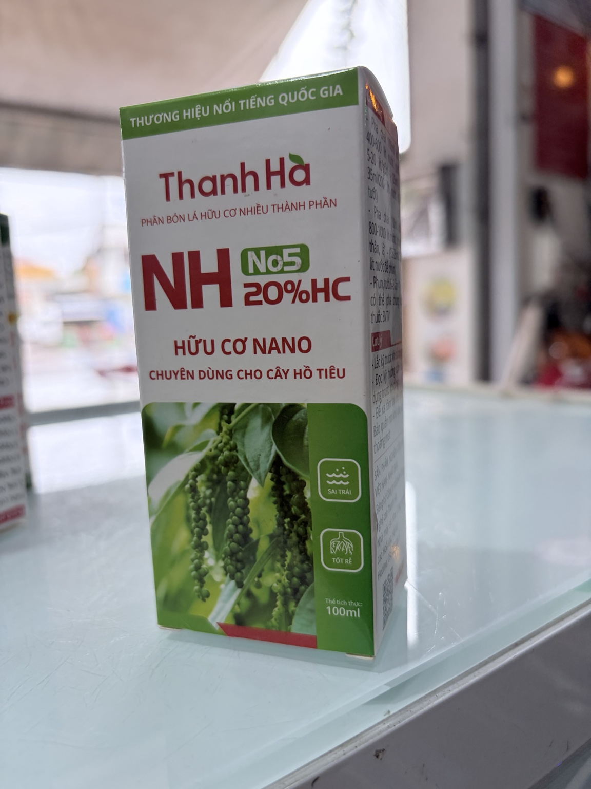 NH No5 THANH HÀ 100ML – HỮU CƠ NANO CHUYÊN DÙNG CHO HỒ TIÊU