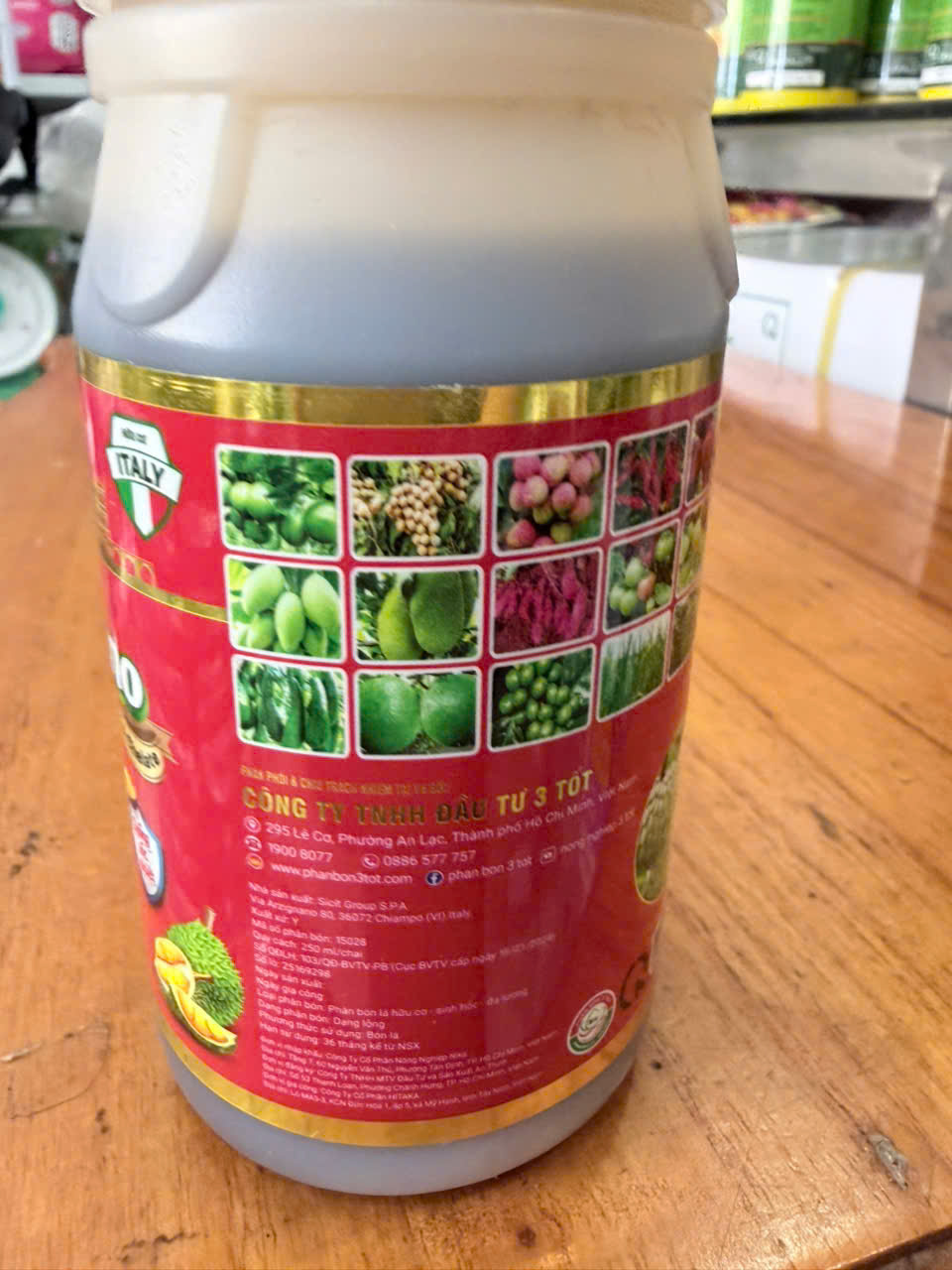 BIO AMINO 3 TỐT 250ML – DƯỠNG BÔNG, NUÔI TRÁI, GIỮ XANH, MƯỢT LÁ