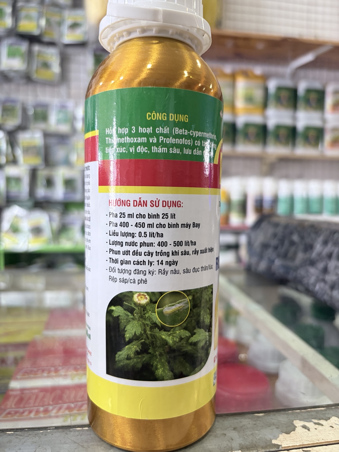 Ruồi Israel – Thuốc Trừ Sâu Phối Hợp 3 Hoạt Chất