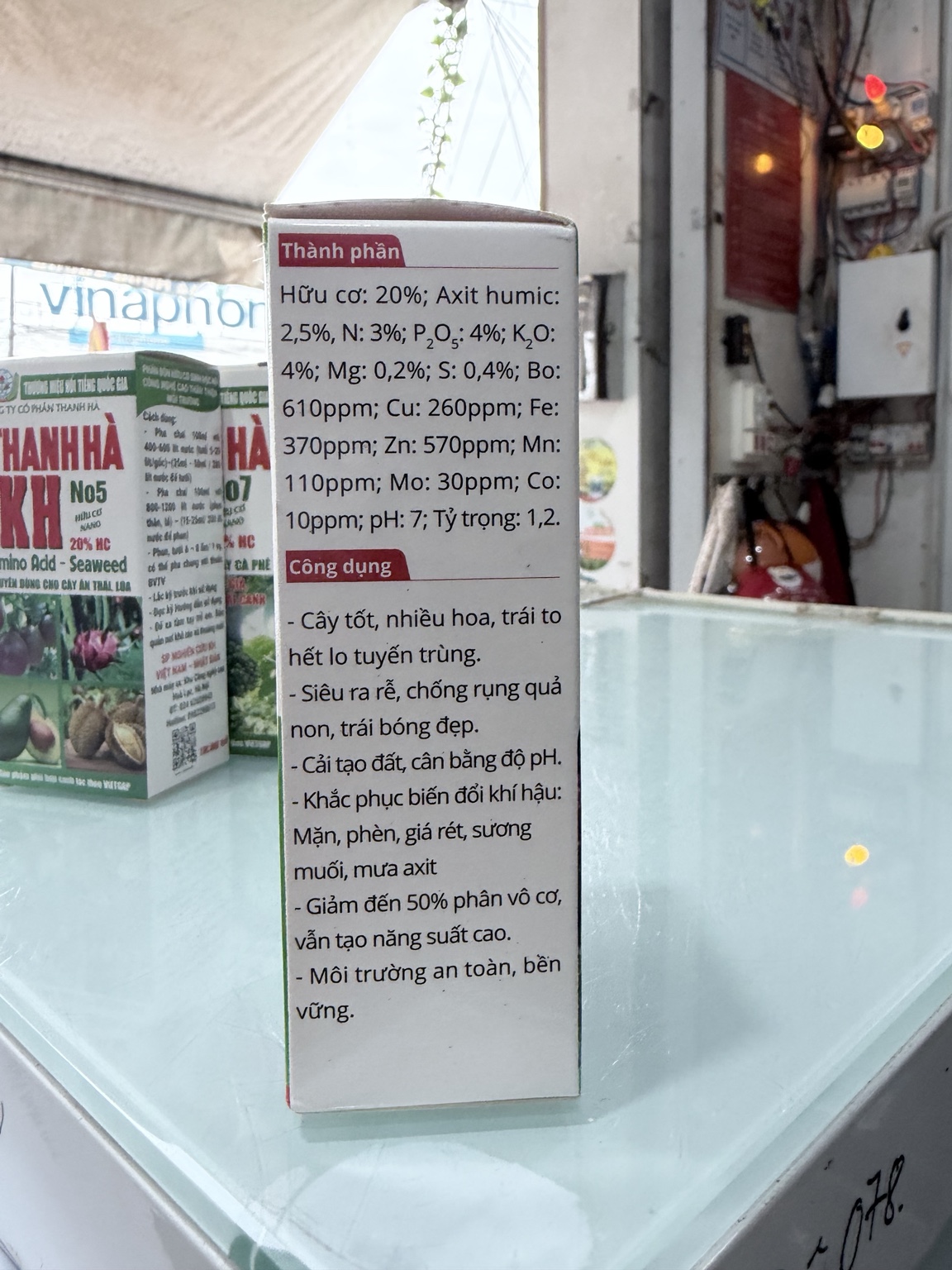 AH No5 20% HC THANH HÀ – AMINO ACID &amp; SEAWEED CHUYÊN DÙNG CHO CÀ PHÊ
