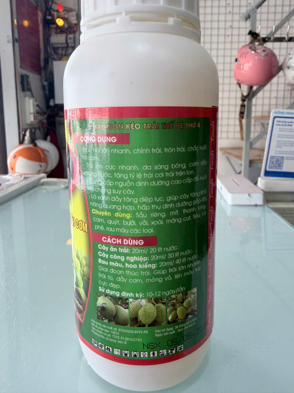TOP ONE – PHÂN BÓN KÉO TRÁI, HỖ TRỢ TRÁI LỚN NHANH, TRÒN TRÁI, LÊN CƠM