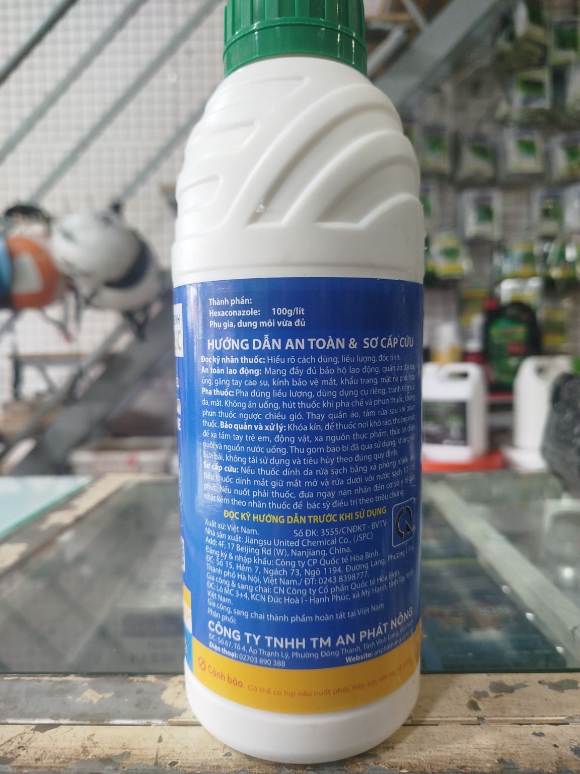 VILL 10 – LERVIL 100SC – HEXACONAZOLE 100G/L, NỘI HẤP LƯU DẪN MẠNH