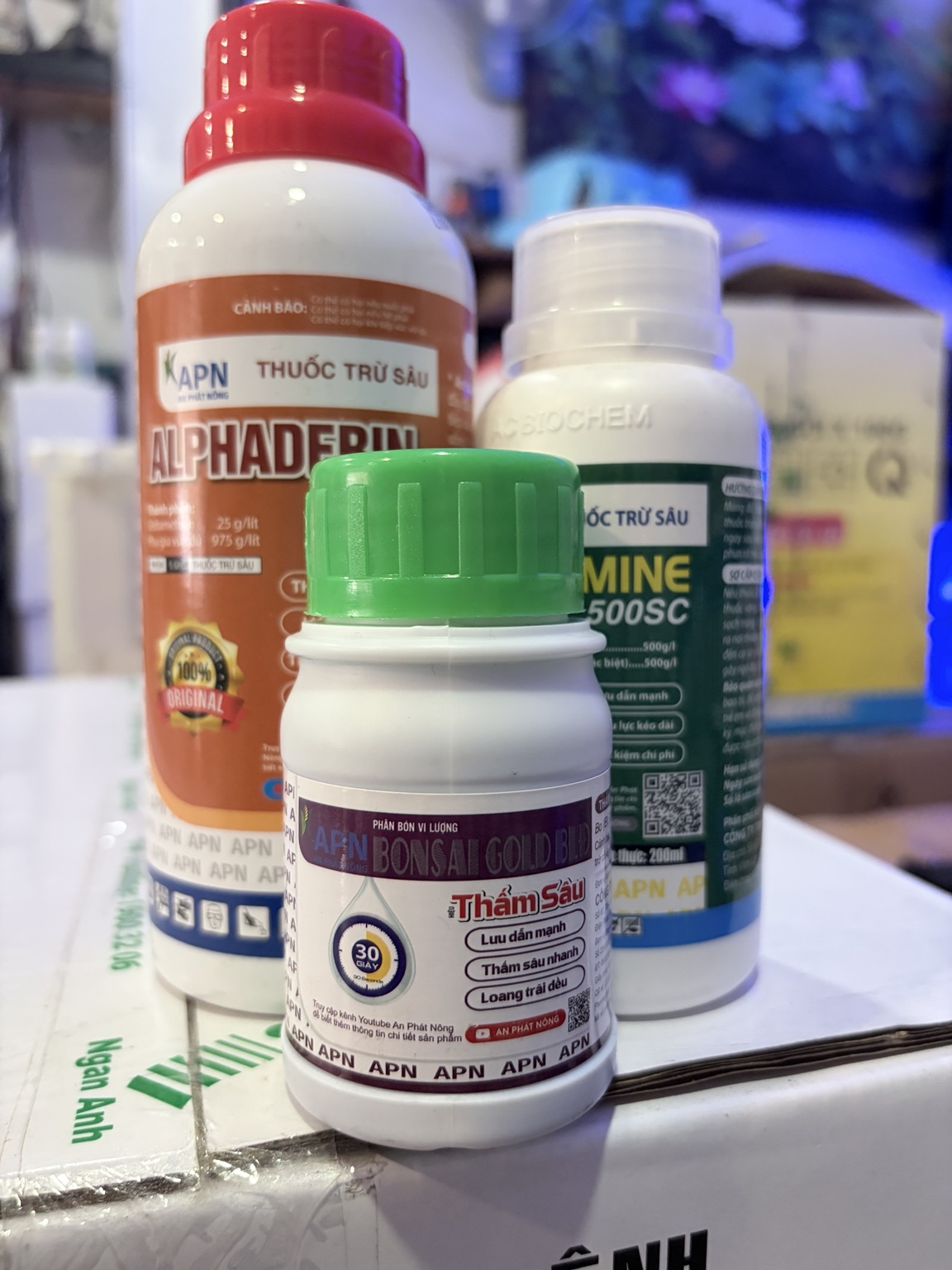 BỘ GIẢI PHÁP MỌT ĐỤC CÀNH CÀ PHÊ – ALPHADERIN + REDMINE + THẤM SÂU APN