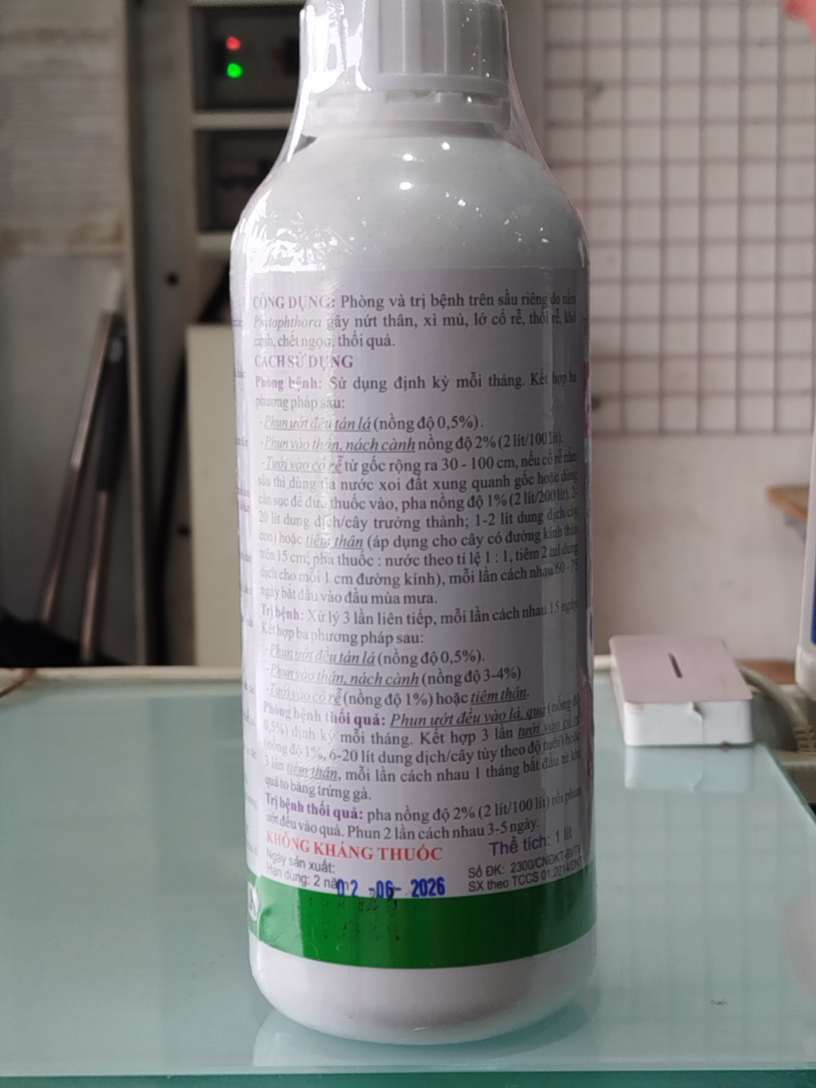 AGRI-FOS 400SL (PHOSPHONATE) – LƯU DẪN 2 CHIỀU, HỖ TRỢ QUẢN LÝ PHYTOPHTHORA TRÊN SẦU RIÊNG
