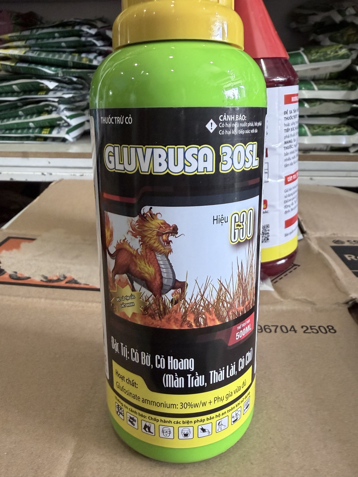 GLUVBUSA 30SL – THUỐC TRỪ CỎ CHO CÀ PHÊ, KIỂM SOÁT CỎ DẠI