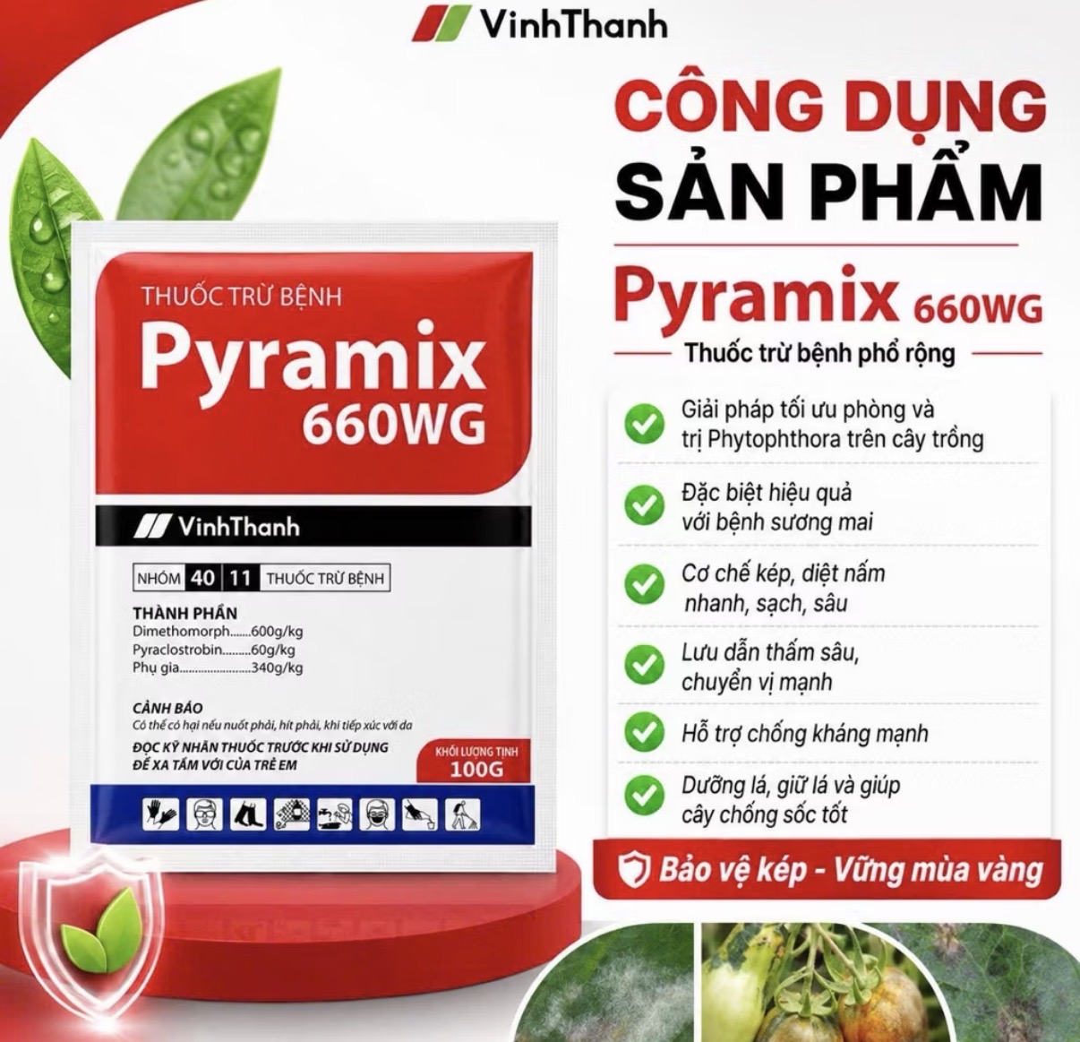 PYRAMIX 660WG – VĨNH THẠNH | GÓI 100G