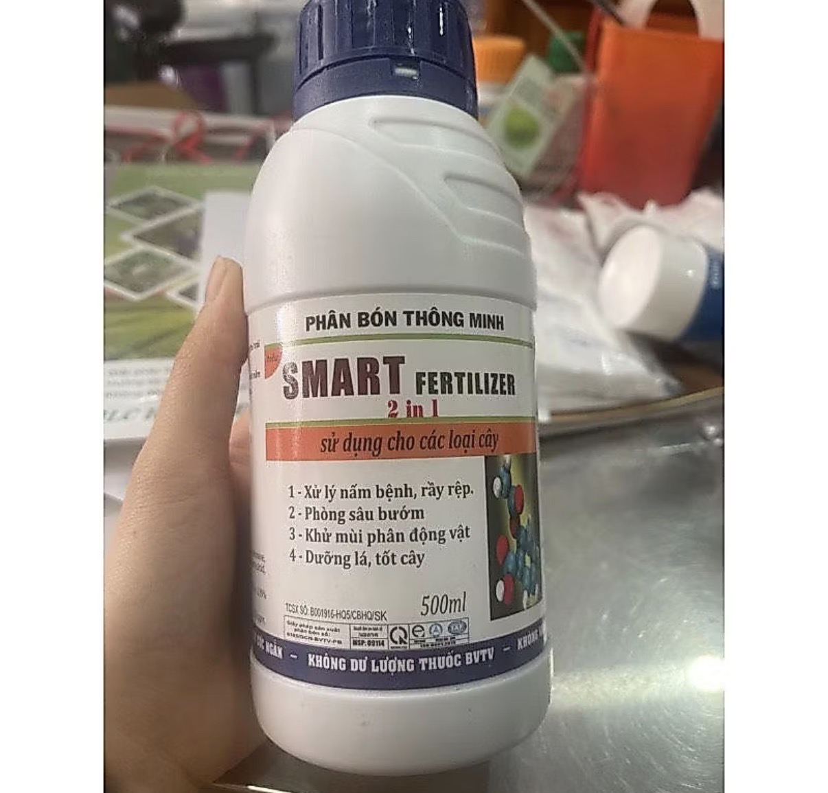 SMART FERTILIZER – PHÂN BÓN THÔNG MINH 2 TRONG 1 | CHAI 500ML