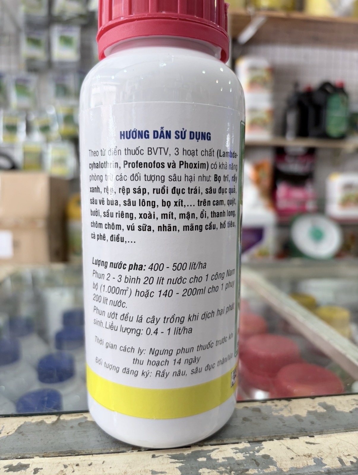 BOXING 405EC – KHỦNG LONG | THUỐC TRỪ SÂU | CHAI 400ML
