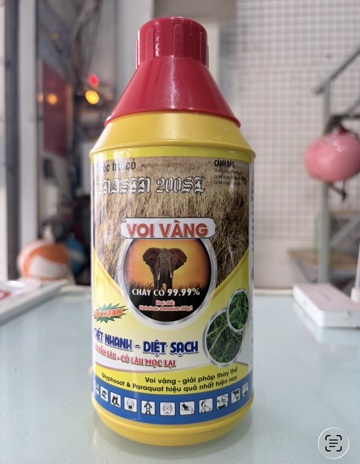 VOI VÀNG – THUỐC TRỪ CỎ NỘI HẤP, LƯU DẪN | CHAI 900ML