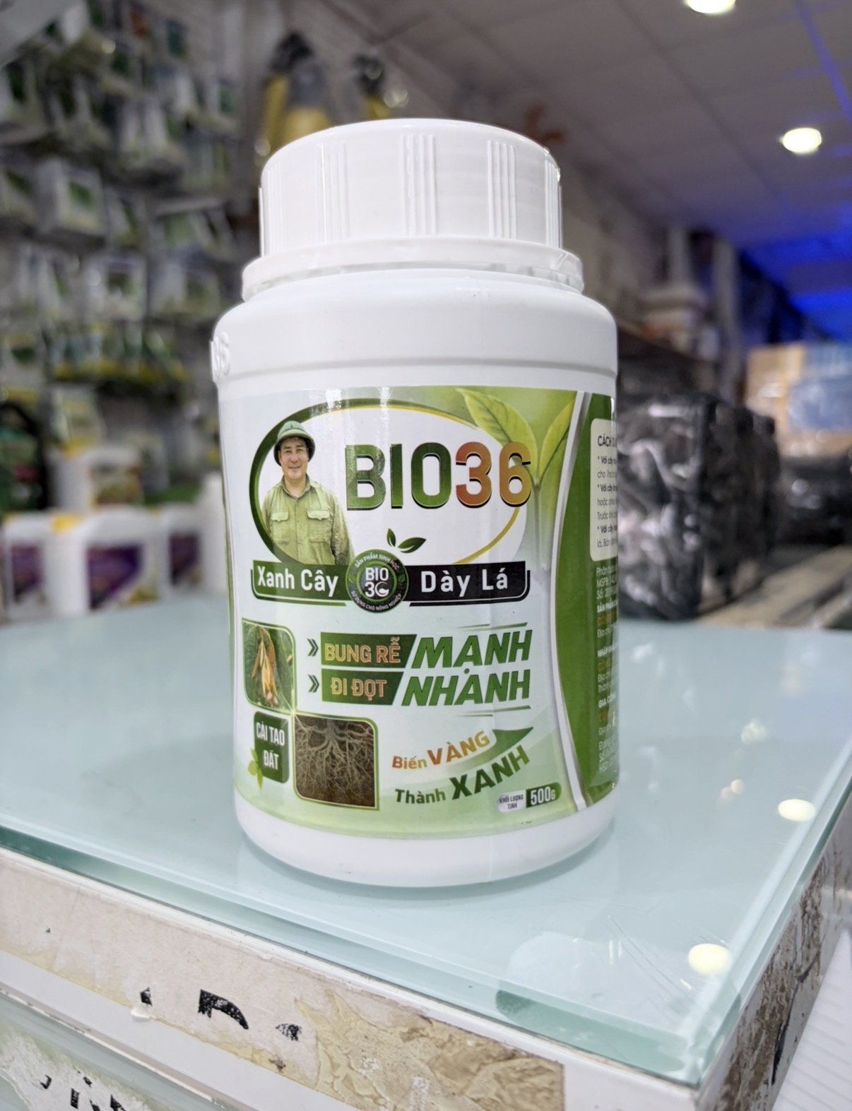 BIO36 ALP Humate 500g – Humic 70%, Kích Rễ, Phục Hồi Cây, Cải Tạo Đất