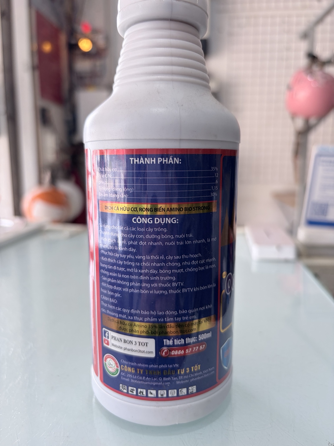 OCEAN FISH PROTEIN AMINO – DỊCH CÁ HỮU CƠ 35% PHỤC HỒI CÂY, DƯỠNG BÔNG, NUÔI TRÁI