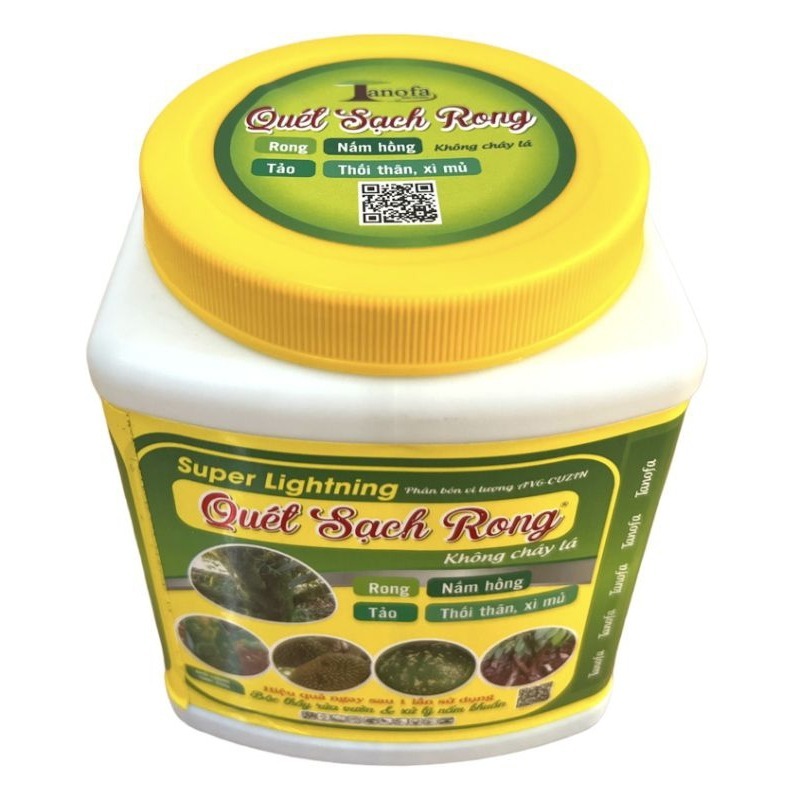 SUPER LIGHTNING “QUÉT SẠCH RONG” 3 TỐT 750G – HỖ TRỢ LÀM SẠCH RONG RÊU, HỖ TRỢ NẤM HỒNG XÌ MỦ