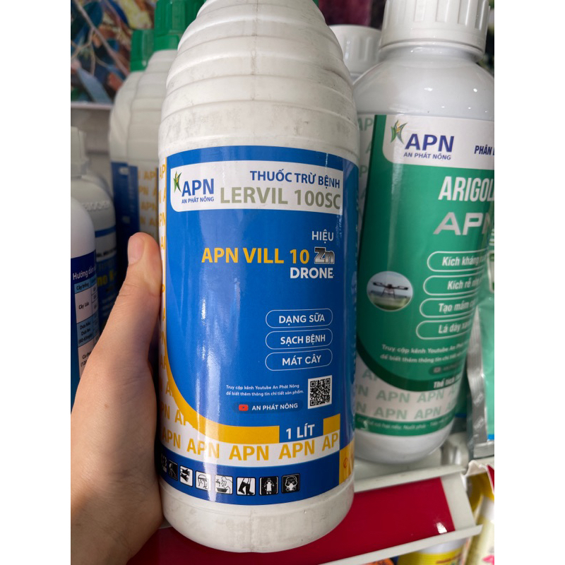 APN VILL 10 ZN An Phát Nông Đốm Lá Hại Lạc, Phấn Trắng, Đốm Đen, Rỉ Sắt Hại Hoa Hồng
