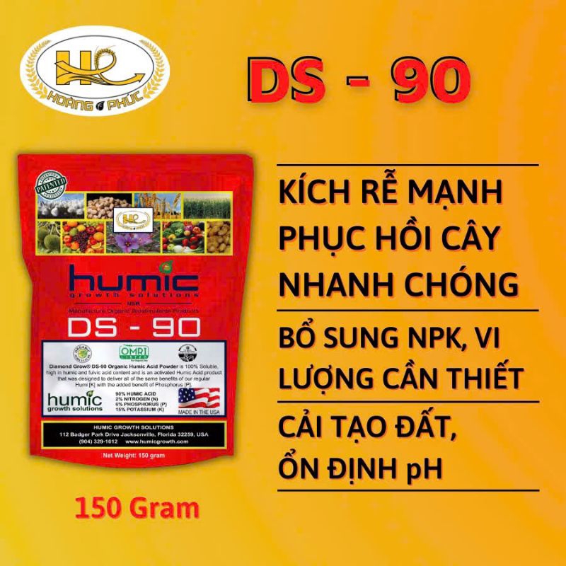 PHÂN BÓN DIAMOND GROW DS - 90 Gói 15gr