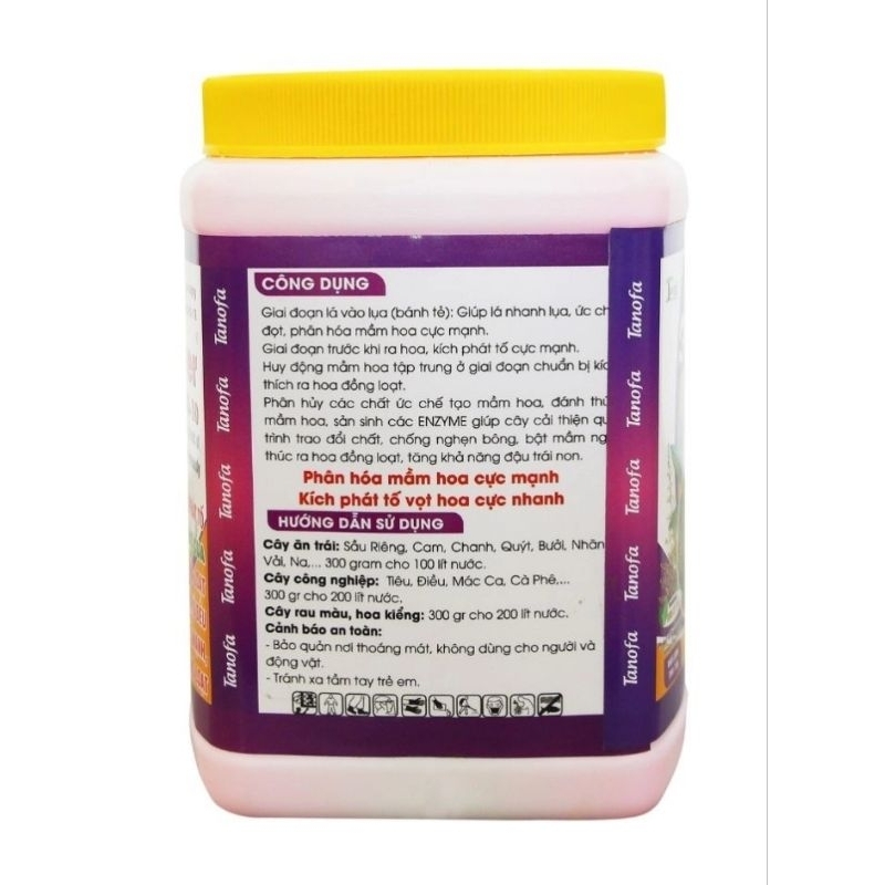 SUPER FLOWER 3 TỐT 750gr, Kích phát tố, rước mắt cua, nhanh già lá, mầm nhú đều, tạo mầm hoa..