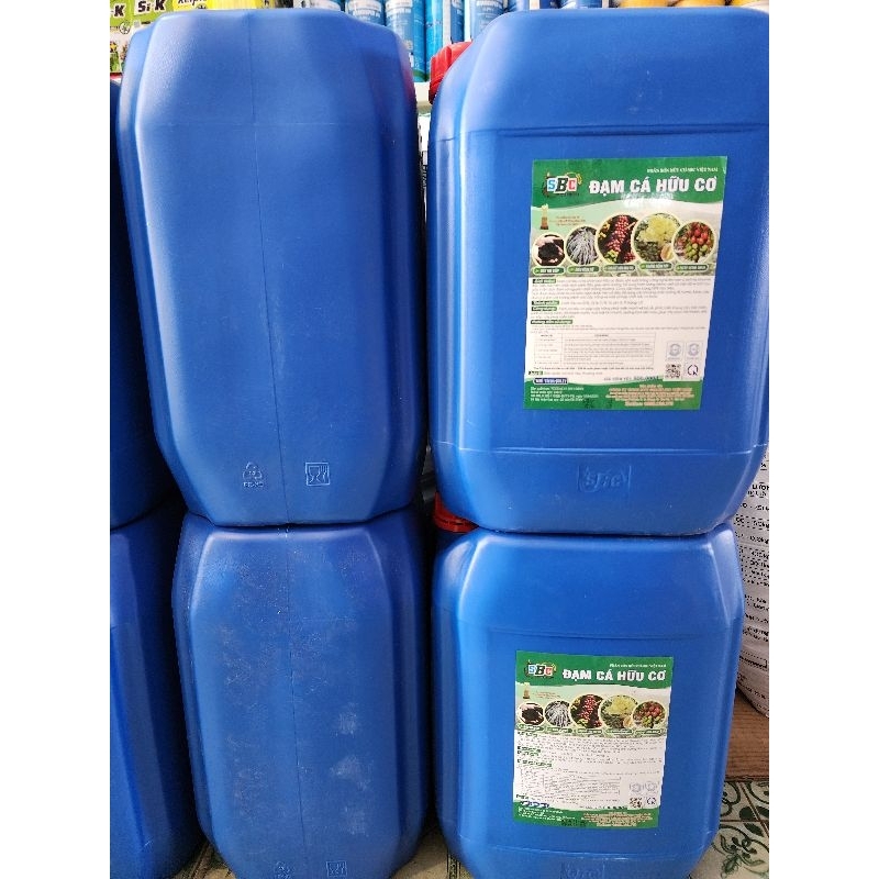 Đạm Cá Hữu Cơ SBC 20L – Kích Rễ Mạnh, Bật Mầm Nhanh, Xanh Cây, Nuôi Trái