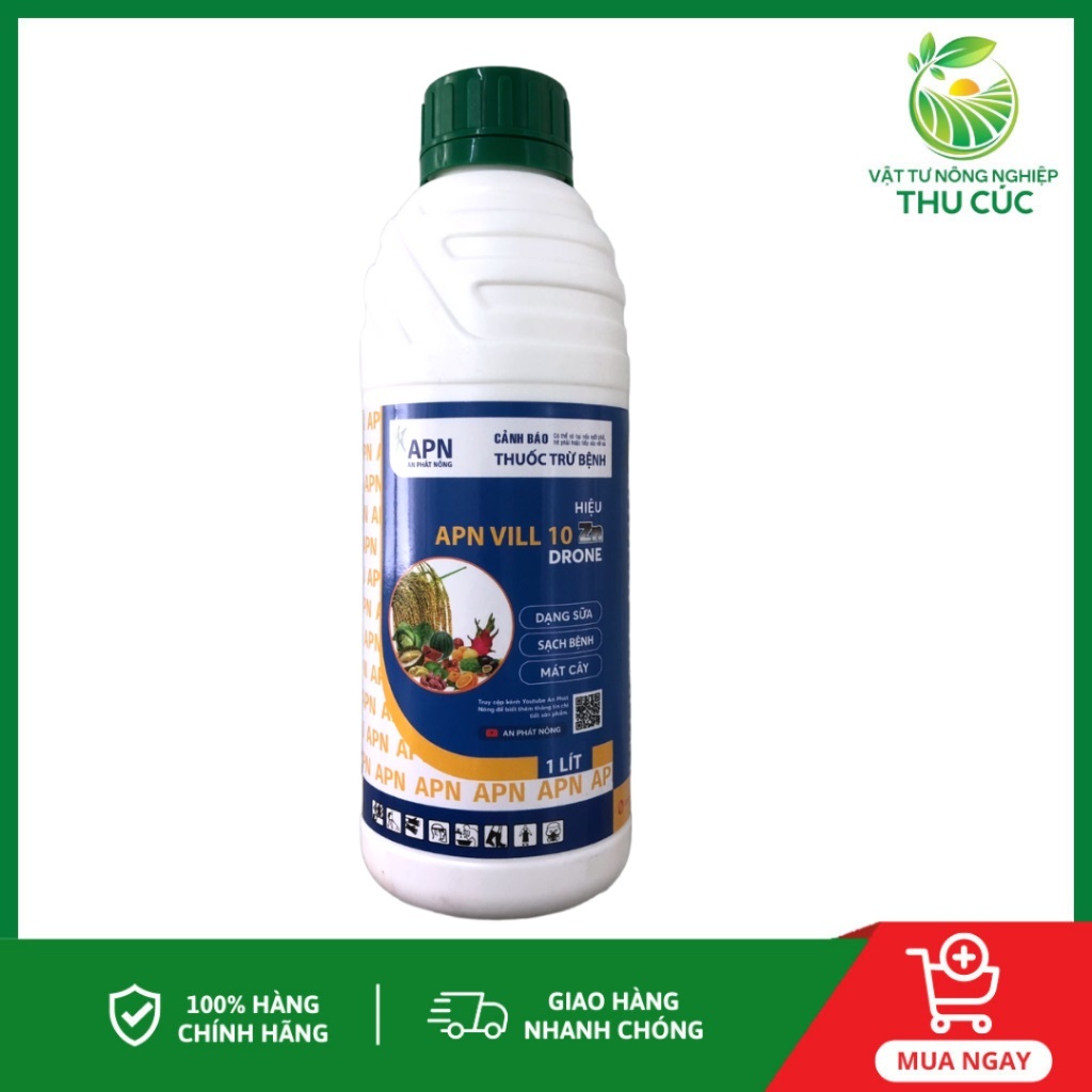 APN VILL 10 ZN An Phát Nông Đốm Lá Hại Lạc, Phấn Trắng, Đốm Đen, Rỉ Sắt Hại Hoa Hồng