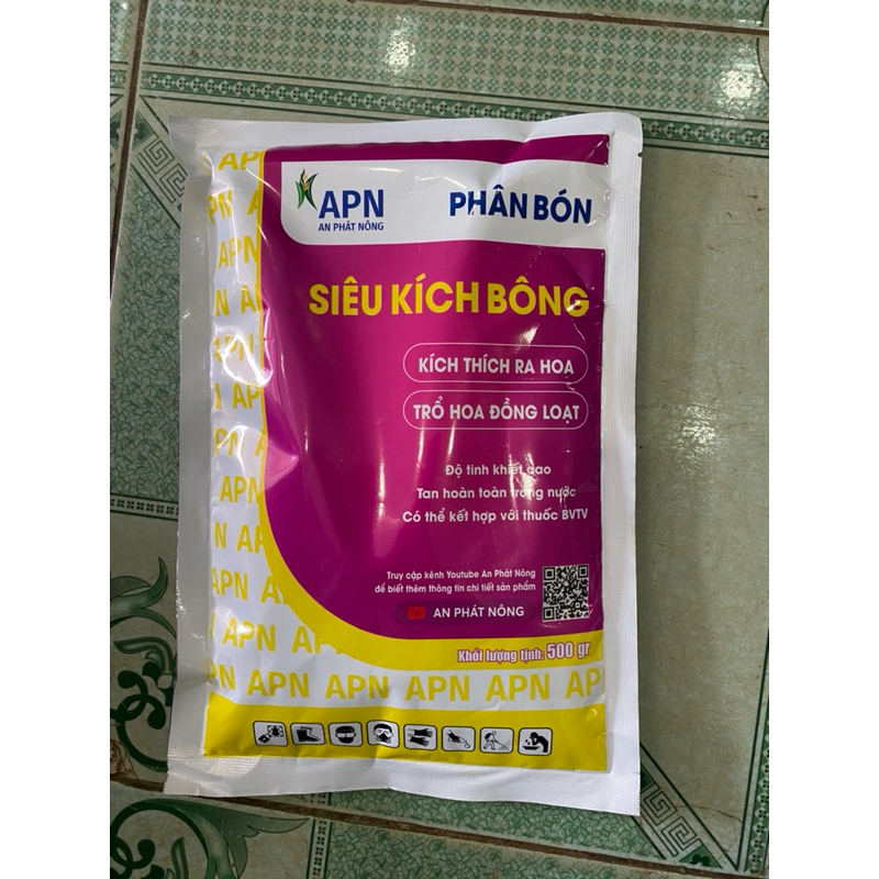 Siêu kích bông An Phát Nông, trổ hoa đồng loạt