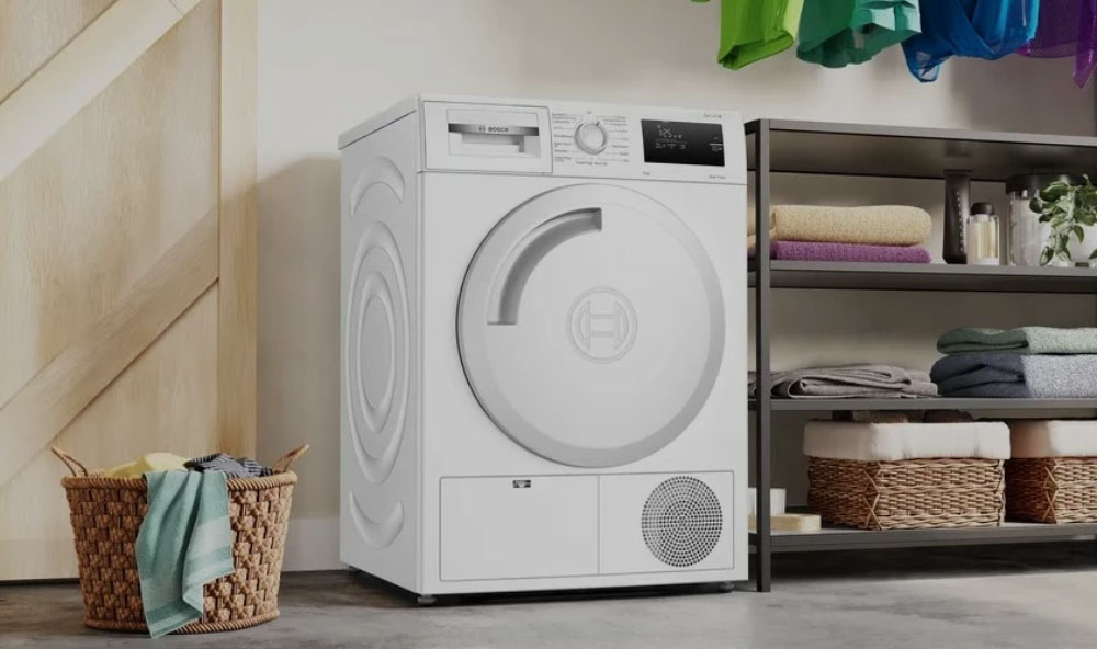 Giảm 50% điện năng tiêu thụ nhờ công nghệ máy sấy bơm nhiệt từ Bosch