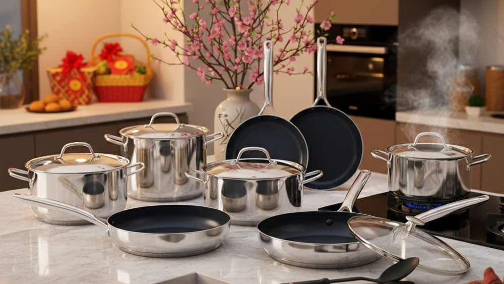 Những sai lầm thường gặp khi chọn nồi chảo dịp cuối năm