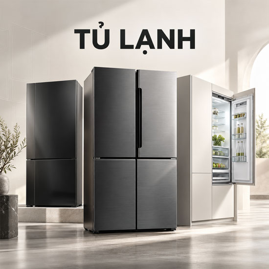 Tủ lạnh cao cấp châu âu