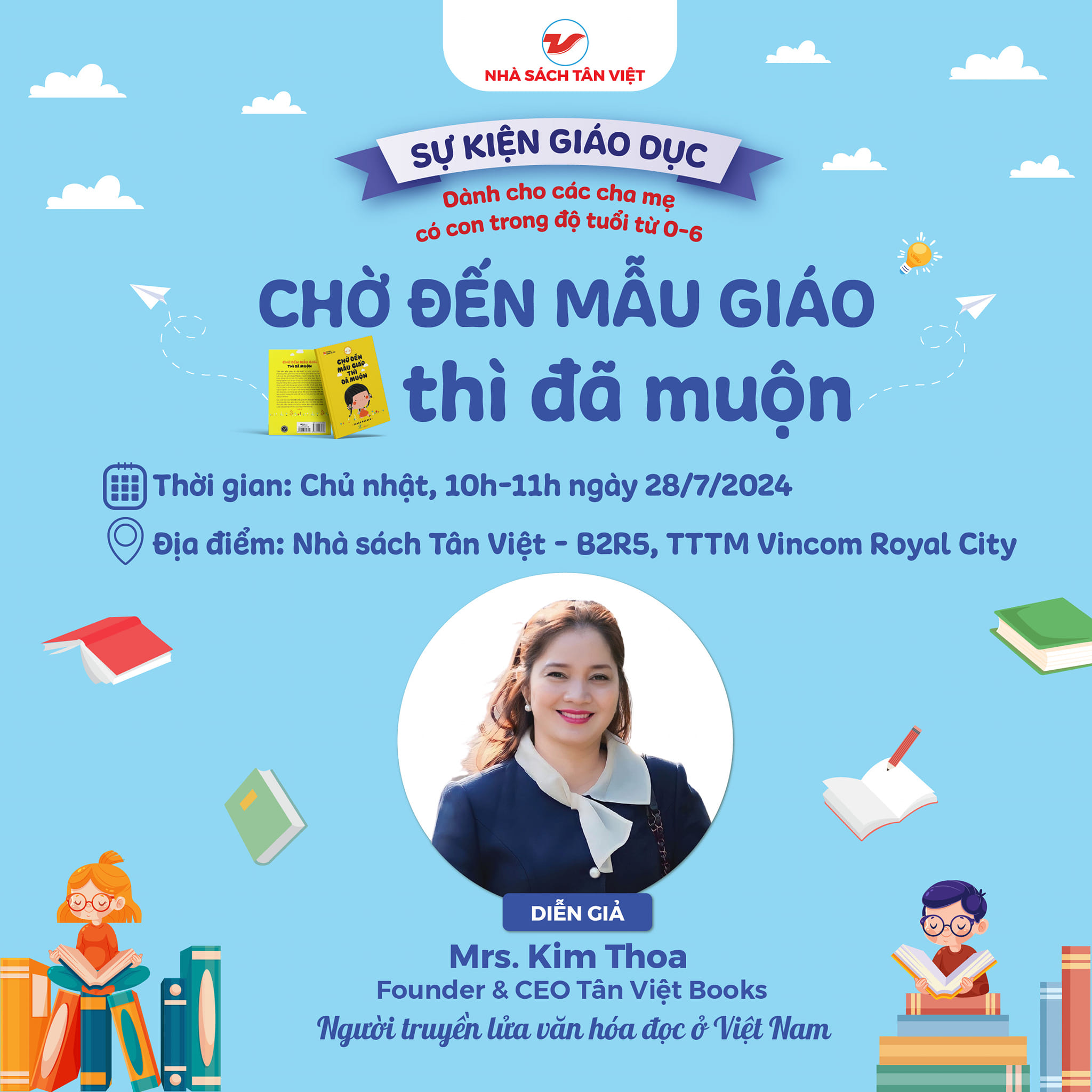 Sự kiện giáo dục: Chờ đến mẫu giáo thì đã muộn