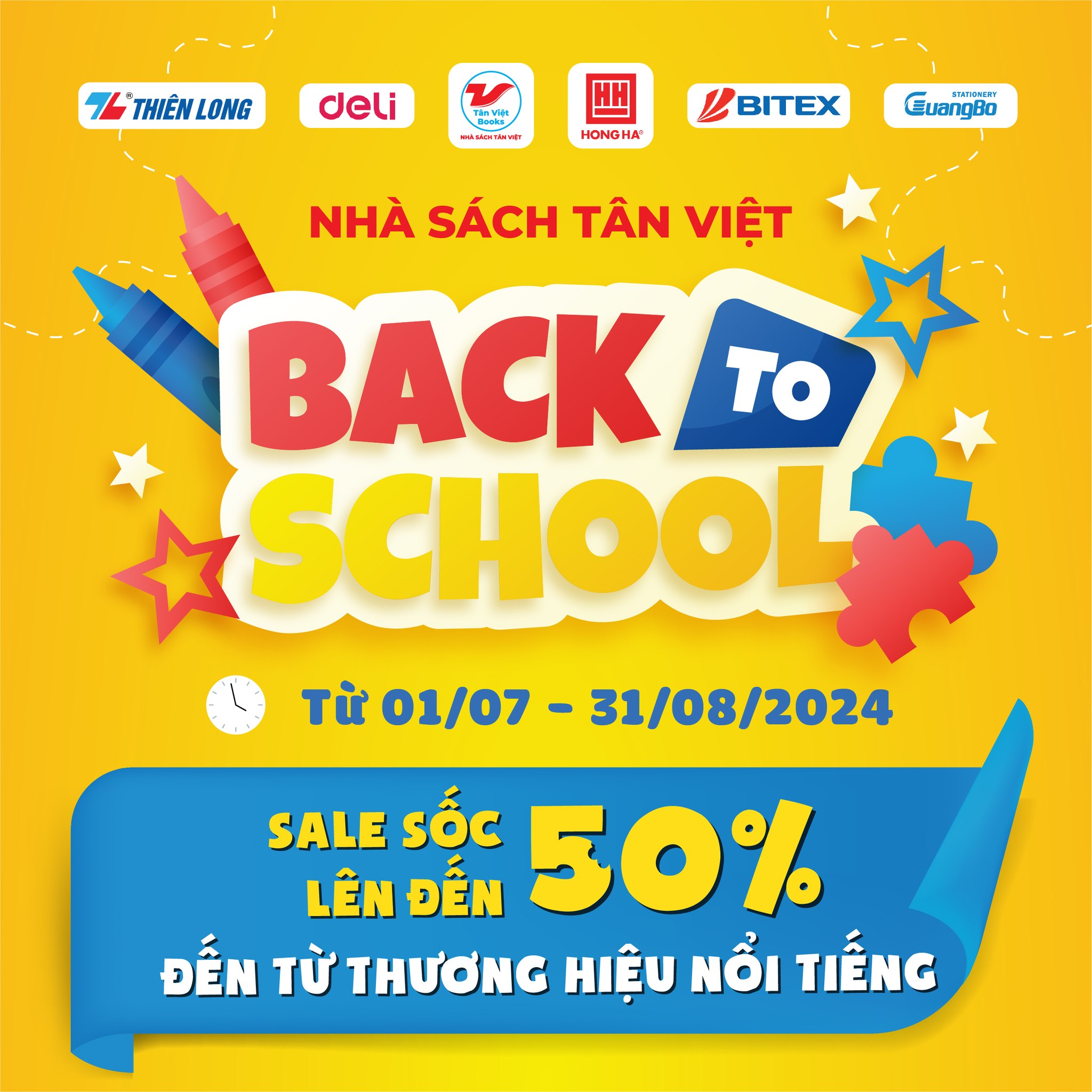 Chương trình Back To School đã quay trở lại!