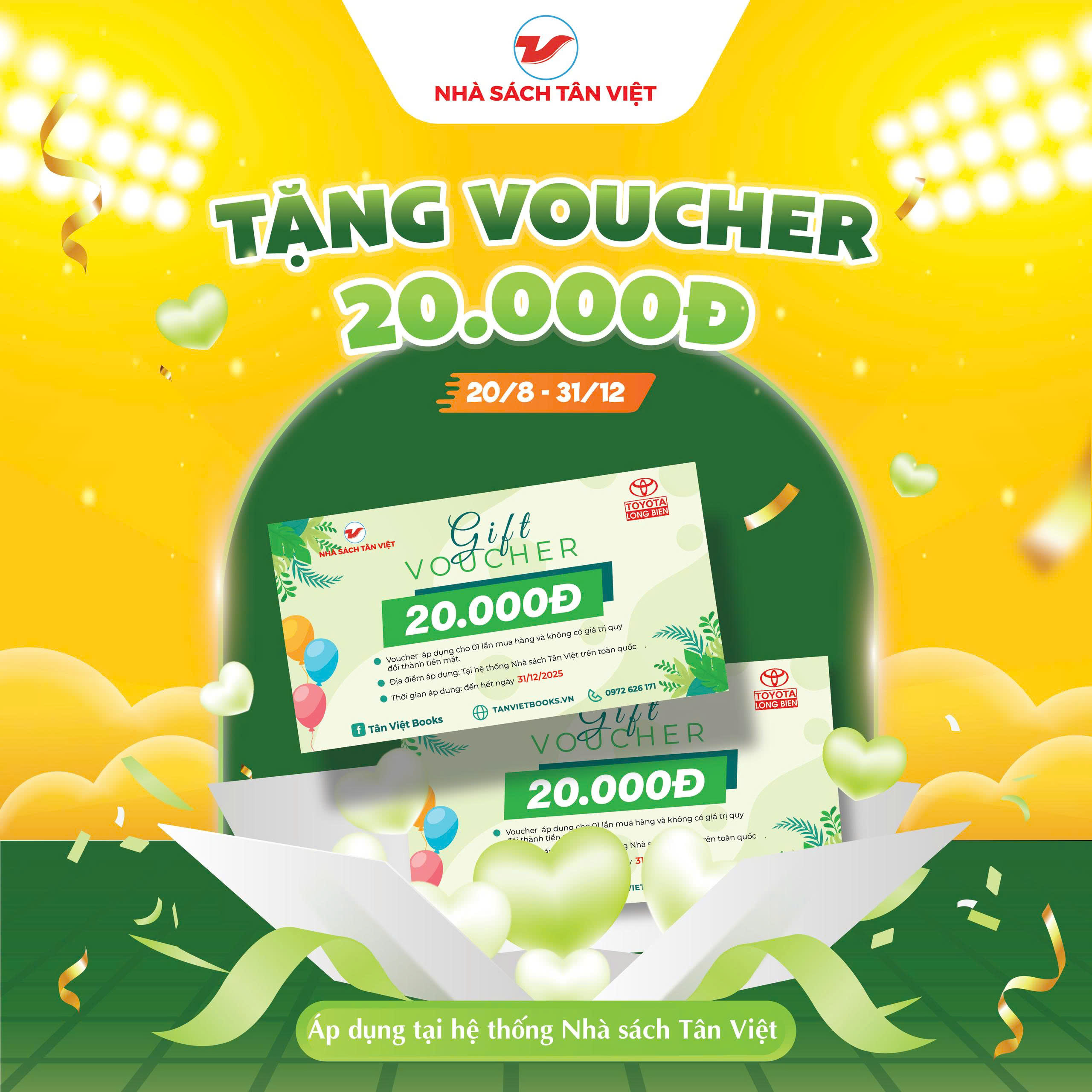 TẶNG VOUCHER LÊN TỚI 20K KHI ĐĂNG KÝ THÀNH CÔNG