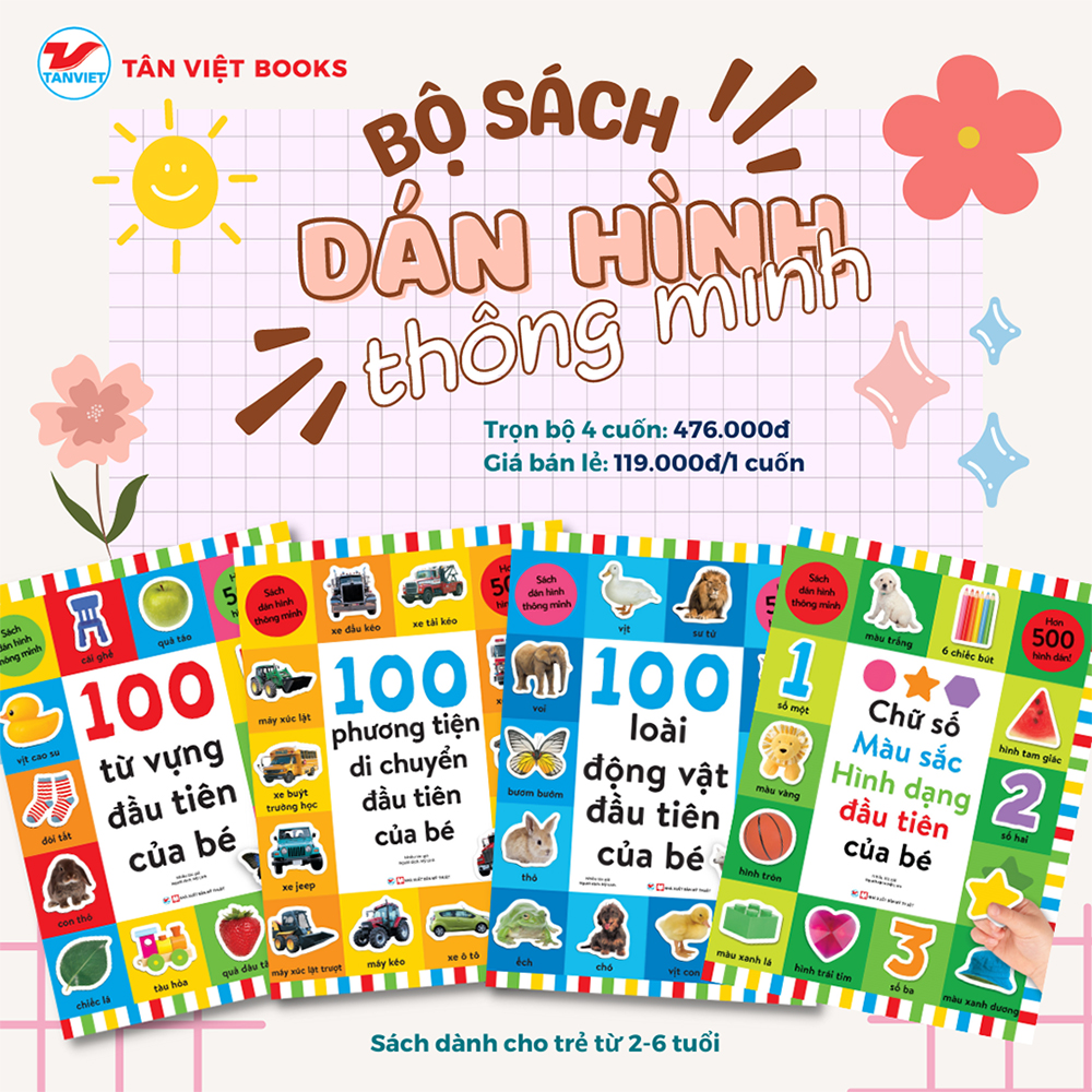 Sách dán hình thông minh