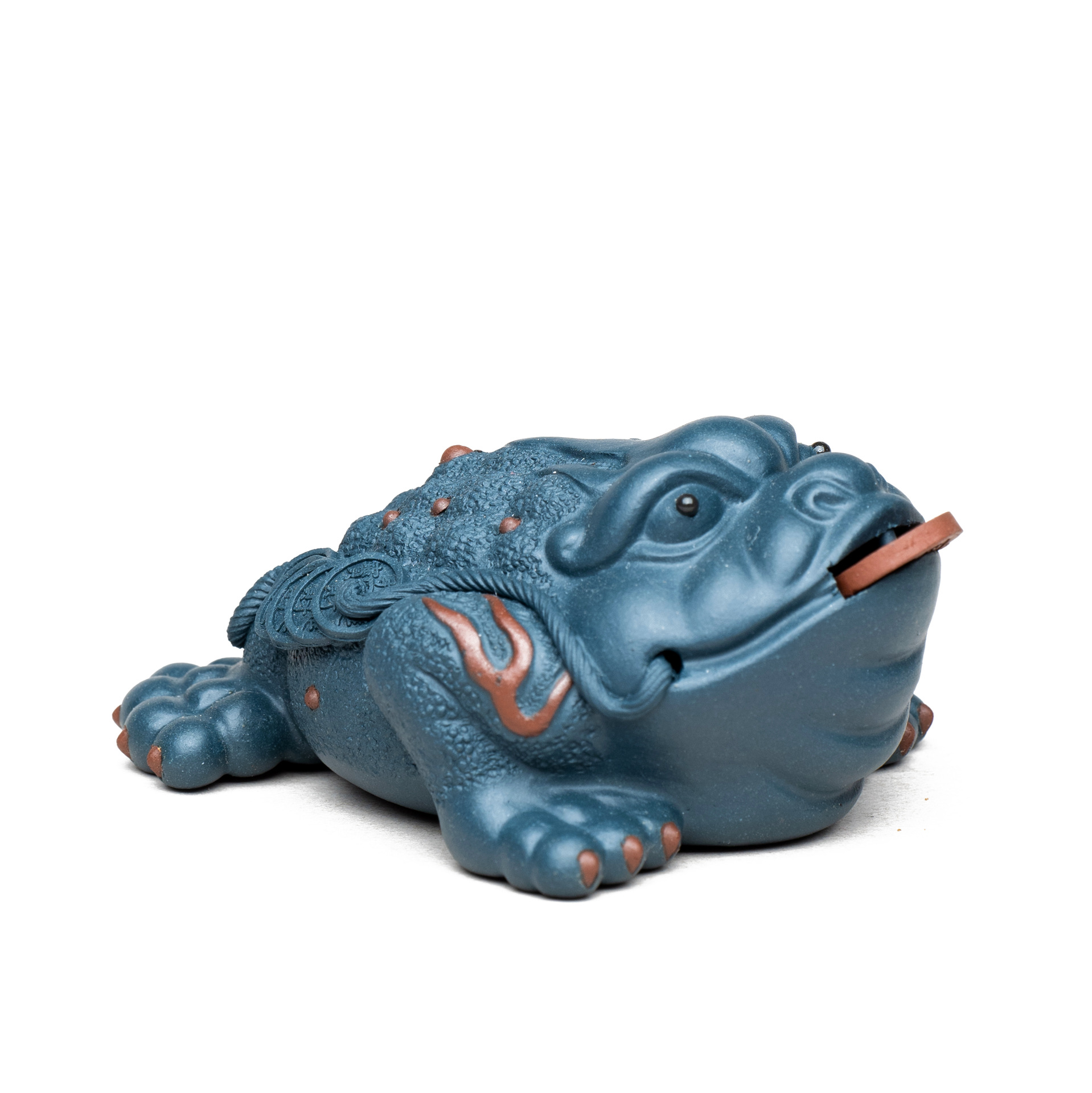 Pet trà - Thiềm thừ - kt: 9.3*6.3*4cm - 110g