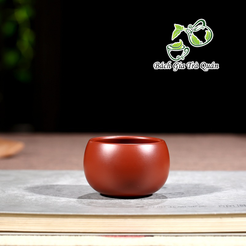 Chén tử sa - đại hồng bào -  KT: 6.2*3.7cm