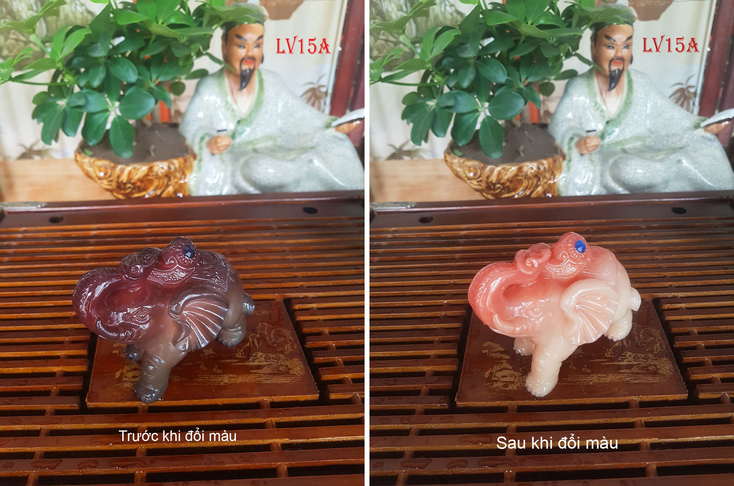 Linh vật đổi màu