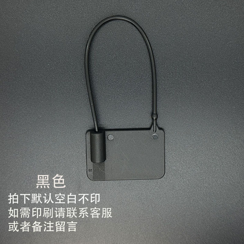 100 Tai nhựa cài khoá niêm phong sản phẩm dùng một lần - KT :170x40x26mm