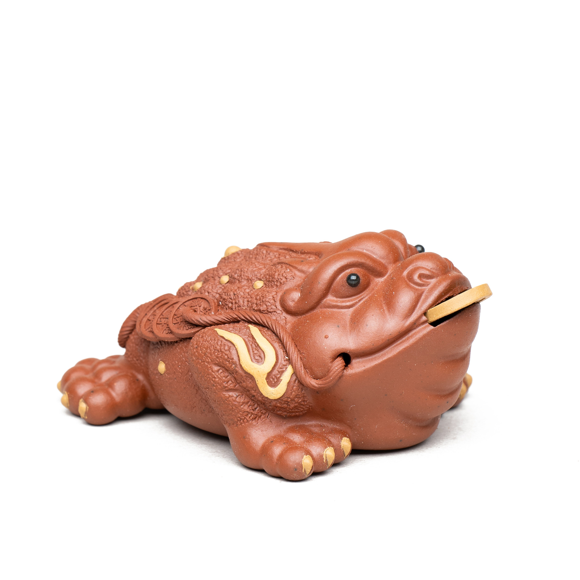 Pet trà - Thiềm thừ - kt: 9.3*6.3*4cm - 110g
