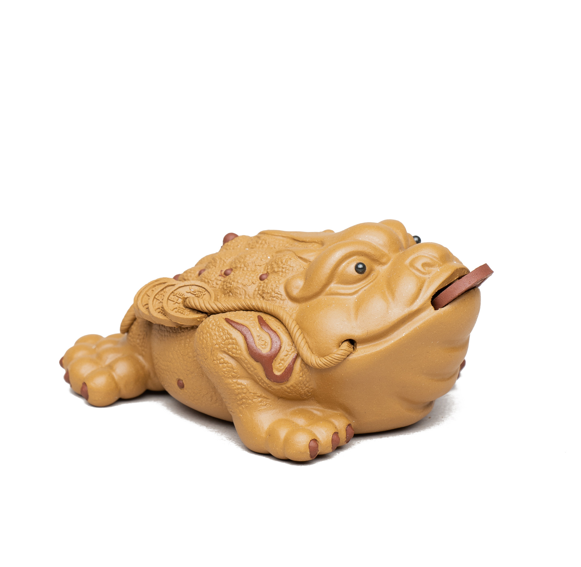 Pet trà - Thiềm thừ - kt: 9.3*6.3*4cm - 110g