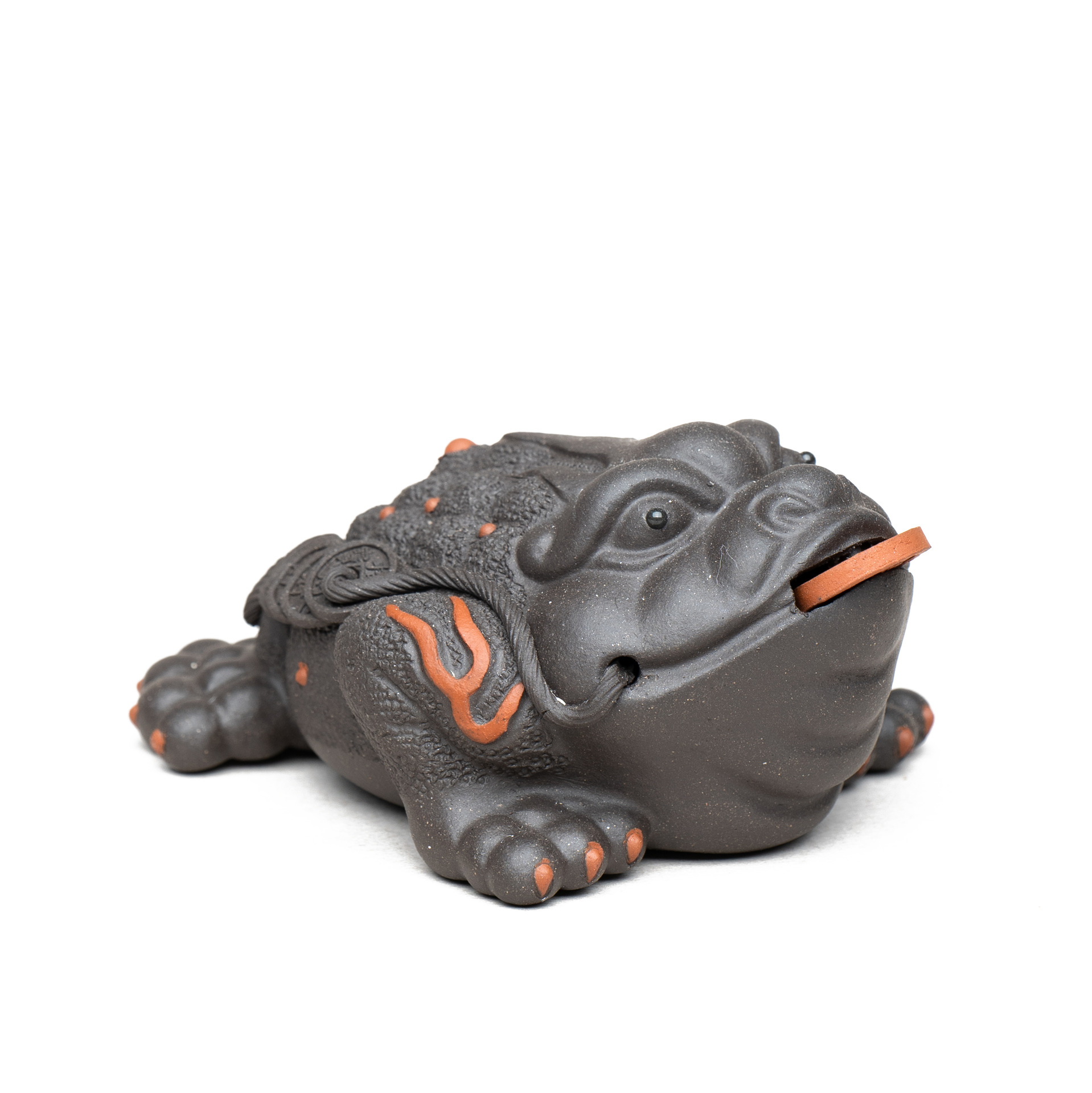 Pet trà - Thiềm thừ - kt: 9.3*6.3*4cm - 110g
