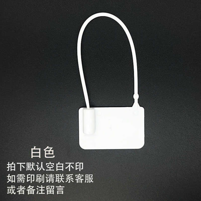 100 Tai nhựa cài khoá niêm phong sản phẩm dùng một lần - KT :170x40x26mm