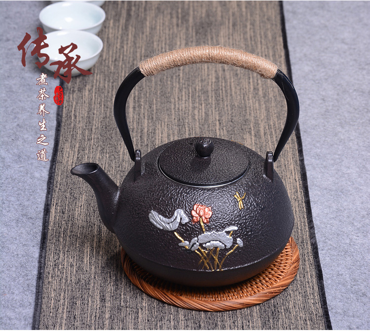 Ấm Tetsubin gang 1200ml