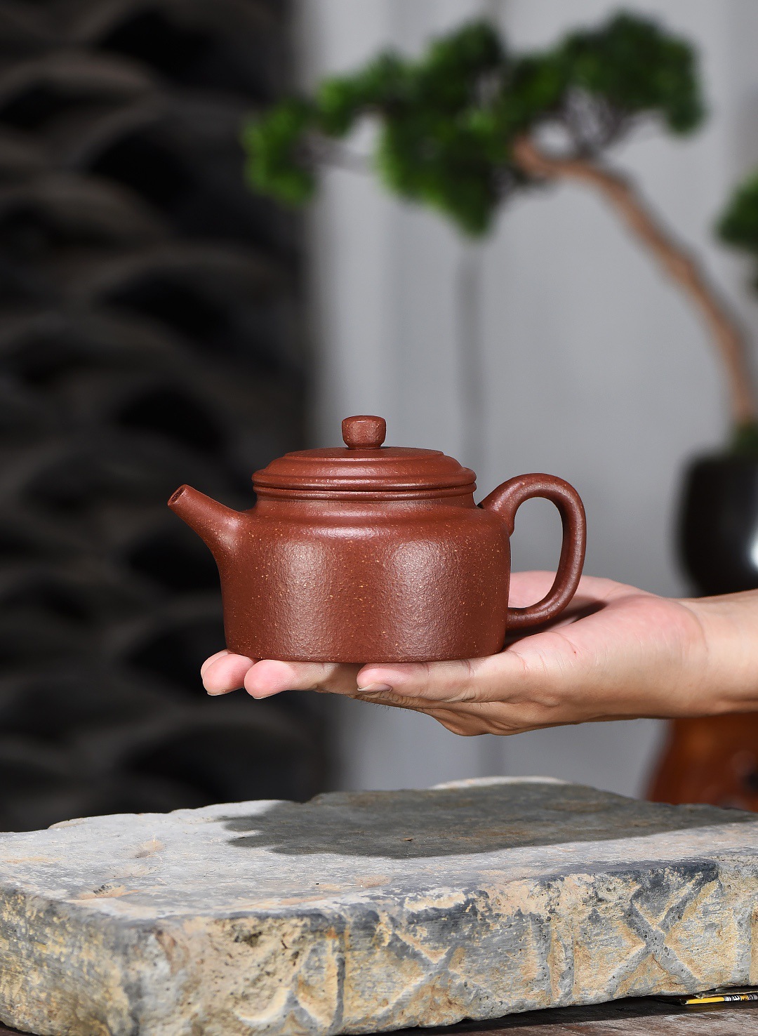 Ấm đức chung - chất đất giáng pha nê - NN Phạm Trọng Hoa ( Công nghệ mỹ thuật sư ) - 240ml