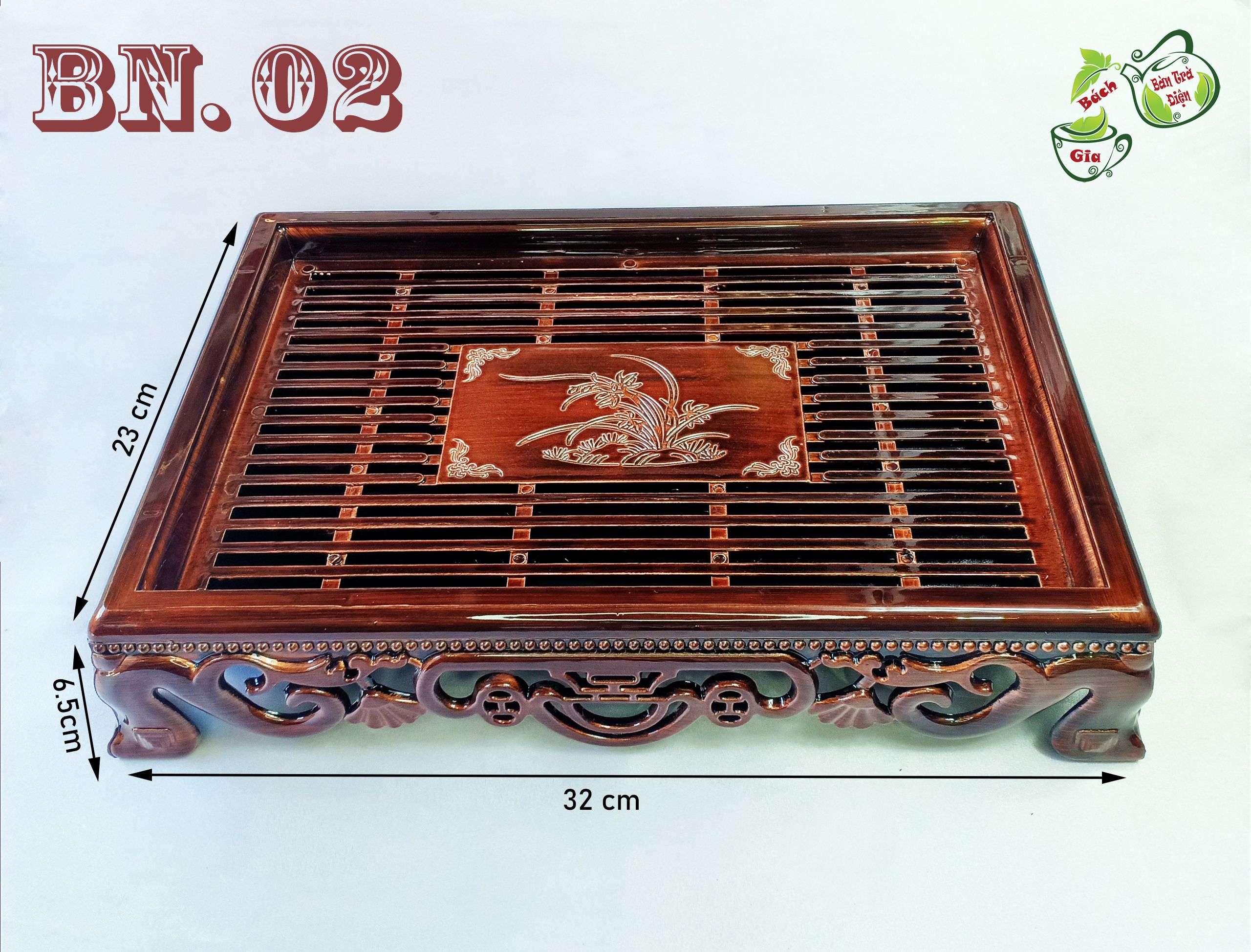 Khay nhựa giả gỗ