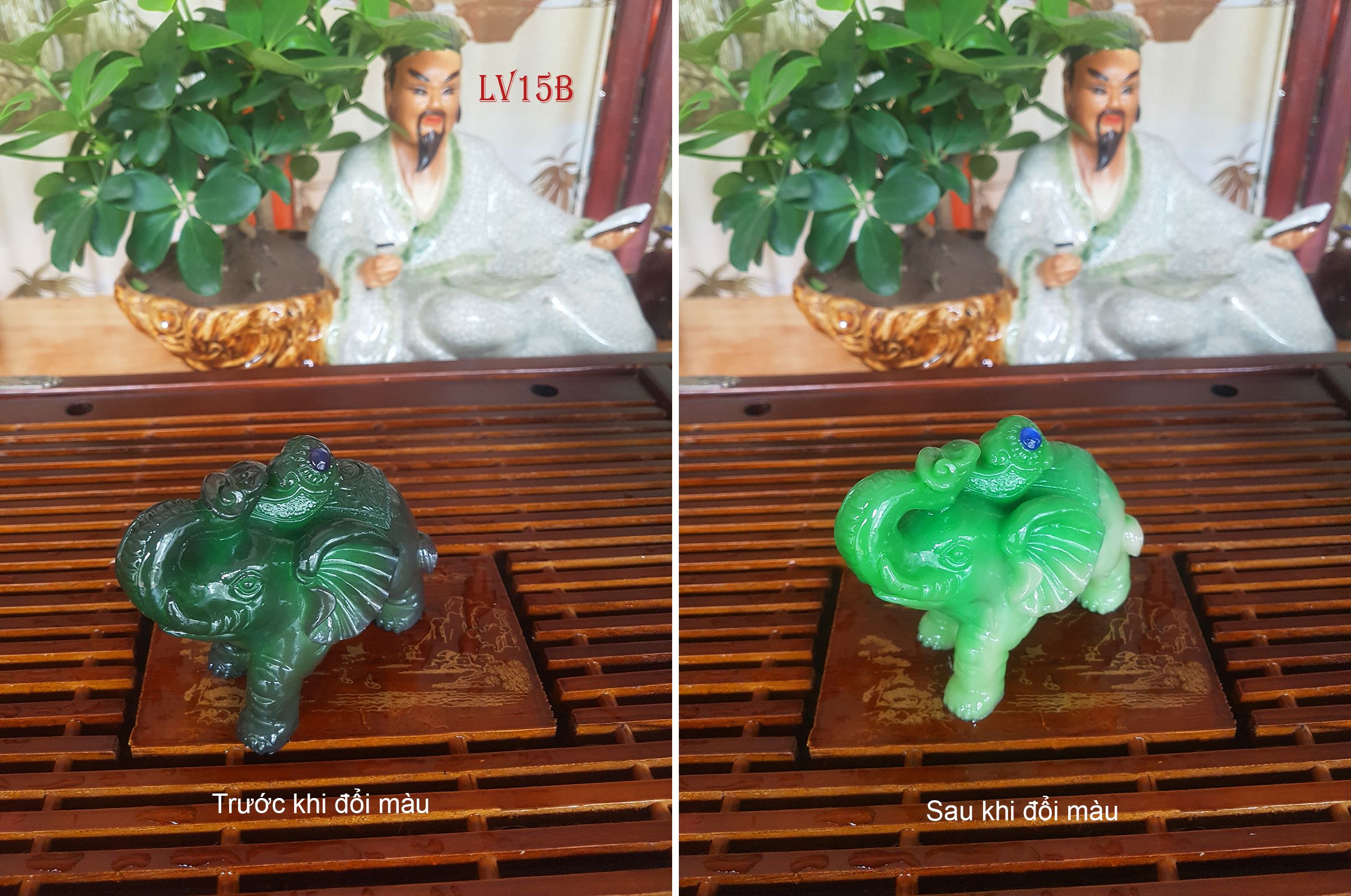 Linh vật đổi màu