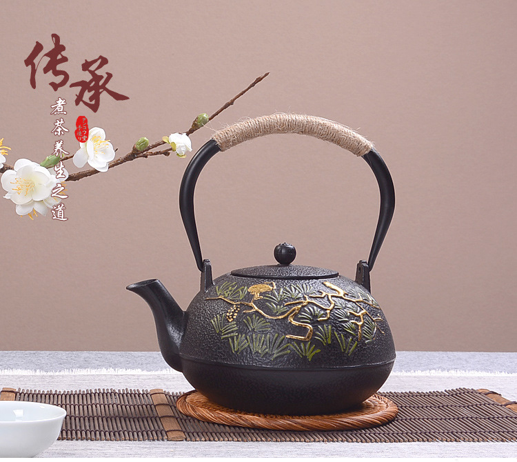 Ấm Tetsubin gang 1200ml