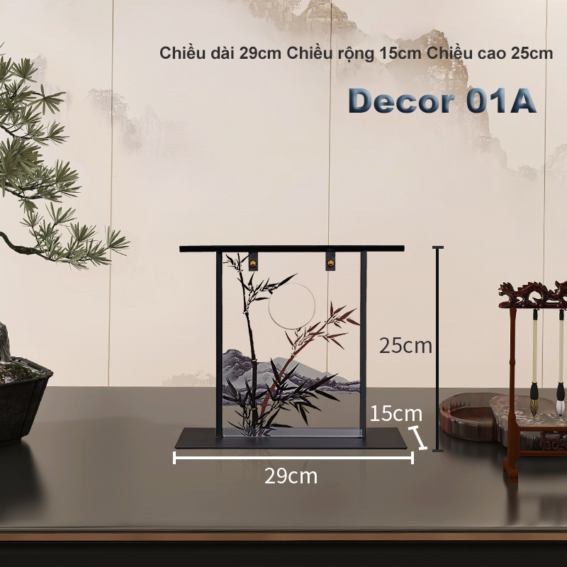 Decor tre phong thủy để bàn