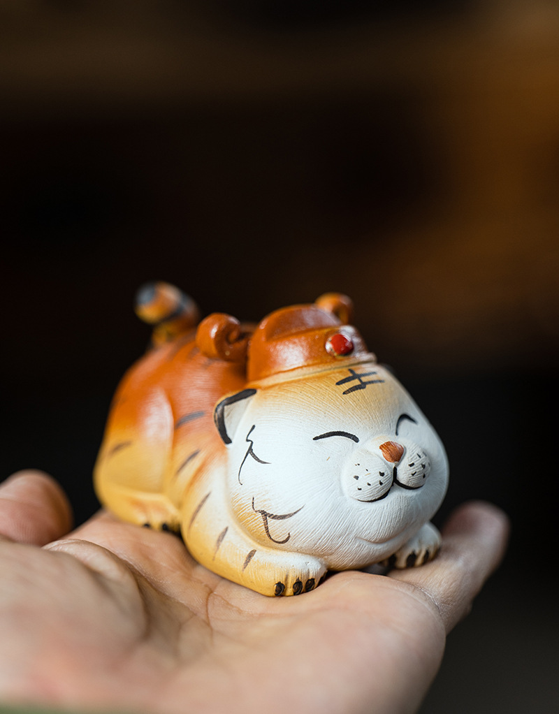 Pet trà Hổ phát tài - Đoạn nê