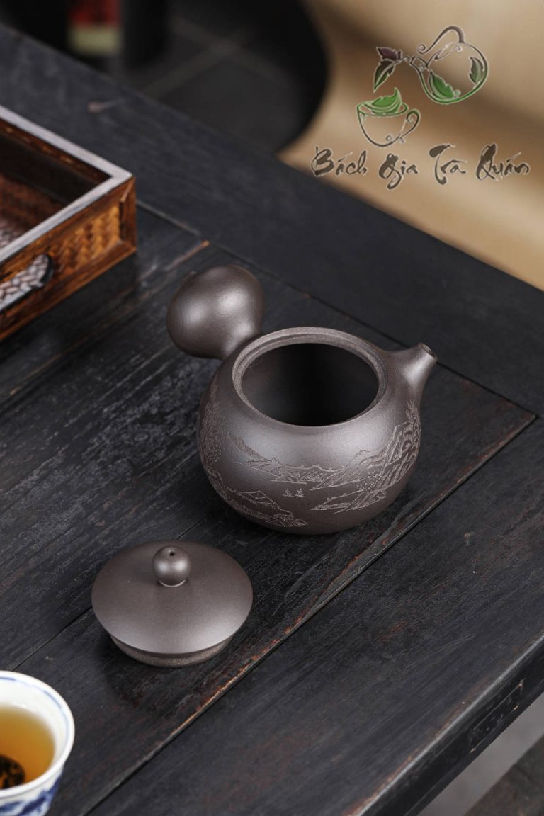 COMBO20: 1 ẤM 6 CHÉN  Chuyết Khi Tay Thi – Thạch Hoàng