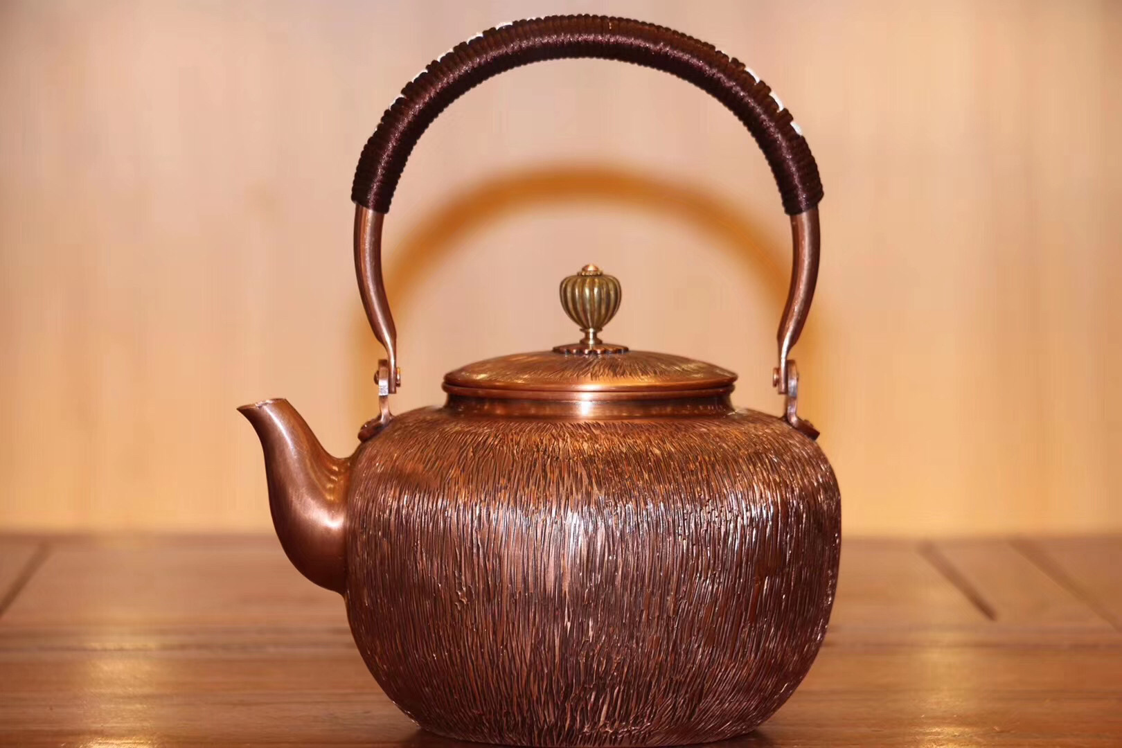 Ấm đồng nguyên chất - dung tích 1200ml