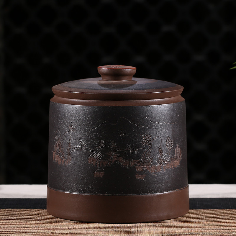 Hũ Ủ Trà Phổ Nhĩ - KT: 27*26*21.5cm