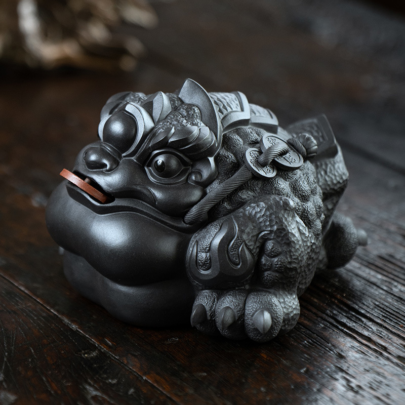 Pet trà Thiềm thừ - KT: 15*14*10cm - 670g