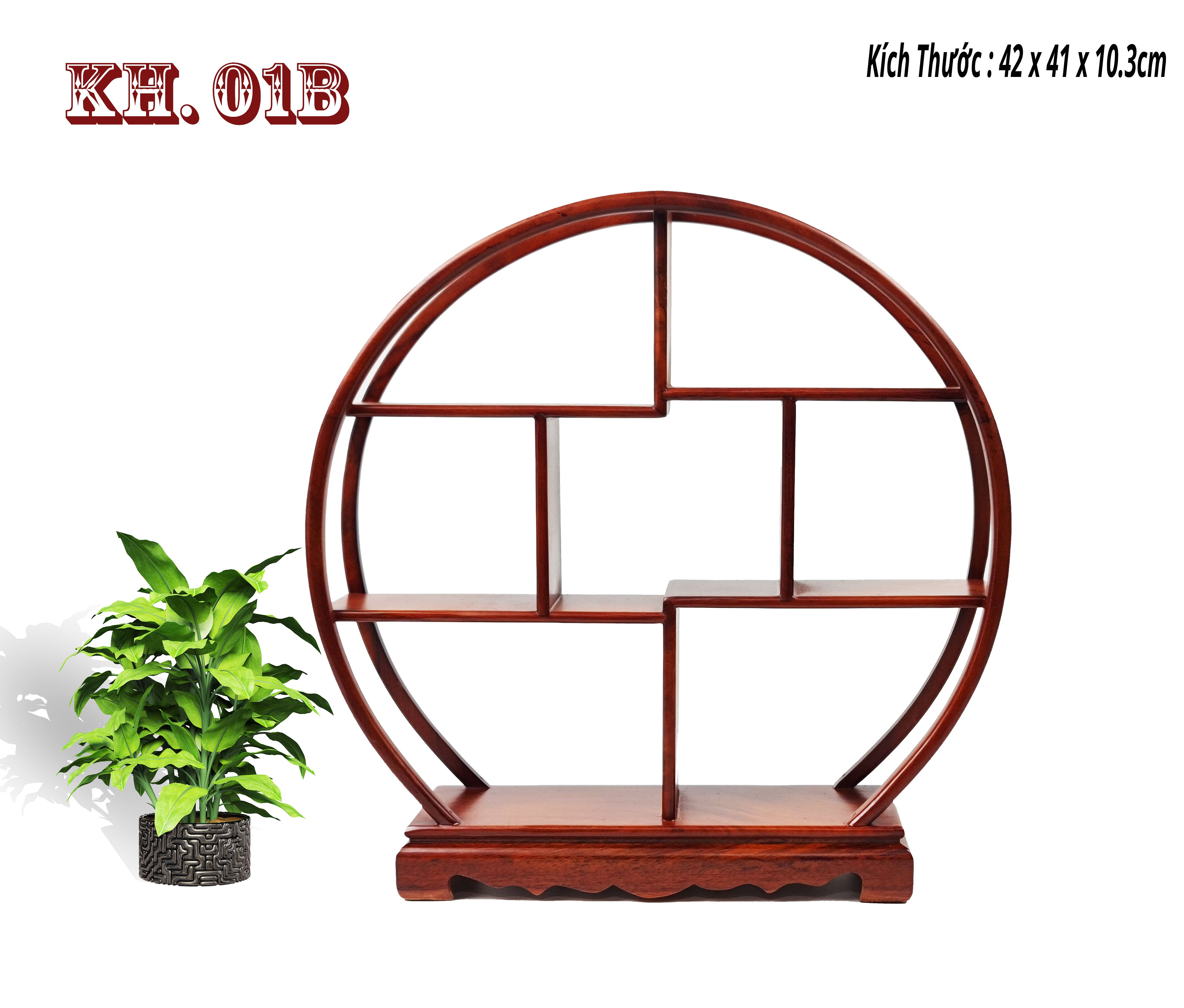 kệ trưng bày gỗ hương