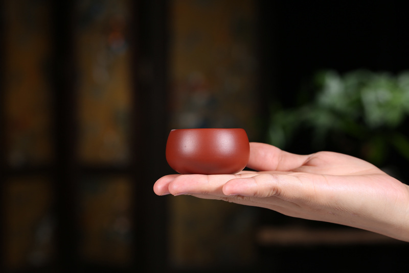 Chén tử sa - đại hồng bào -  KT: 6.2*3.7cm